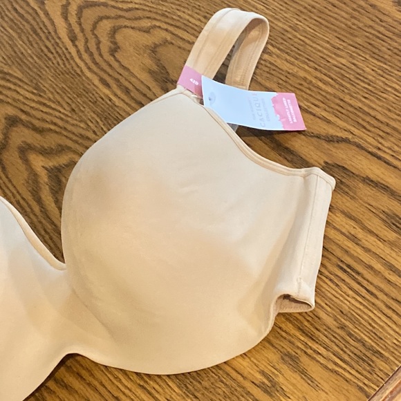 Nude wired lightly lined Balconette Bra - Picture 2 of 6